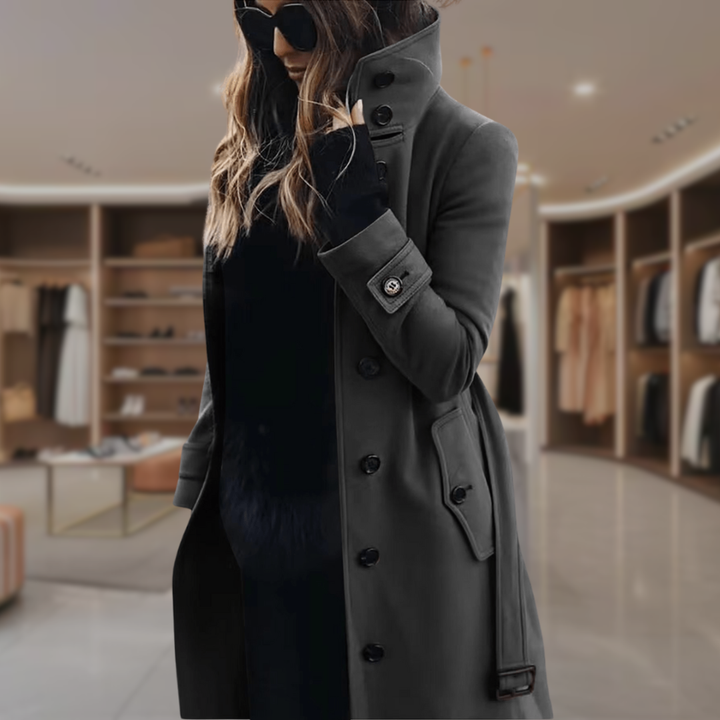 Women’s Elegant Long Trench Coat | Laurel