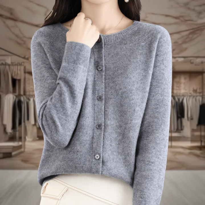 Women’s Wool Button Up Cardigan | Marisa