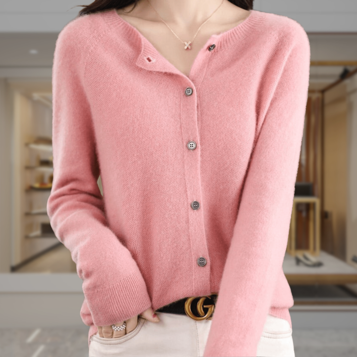Women’s Wool Button Up Cardigan | Marisa