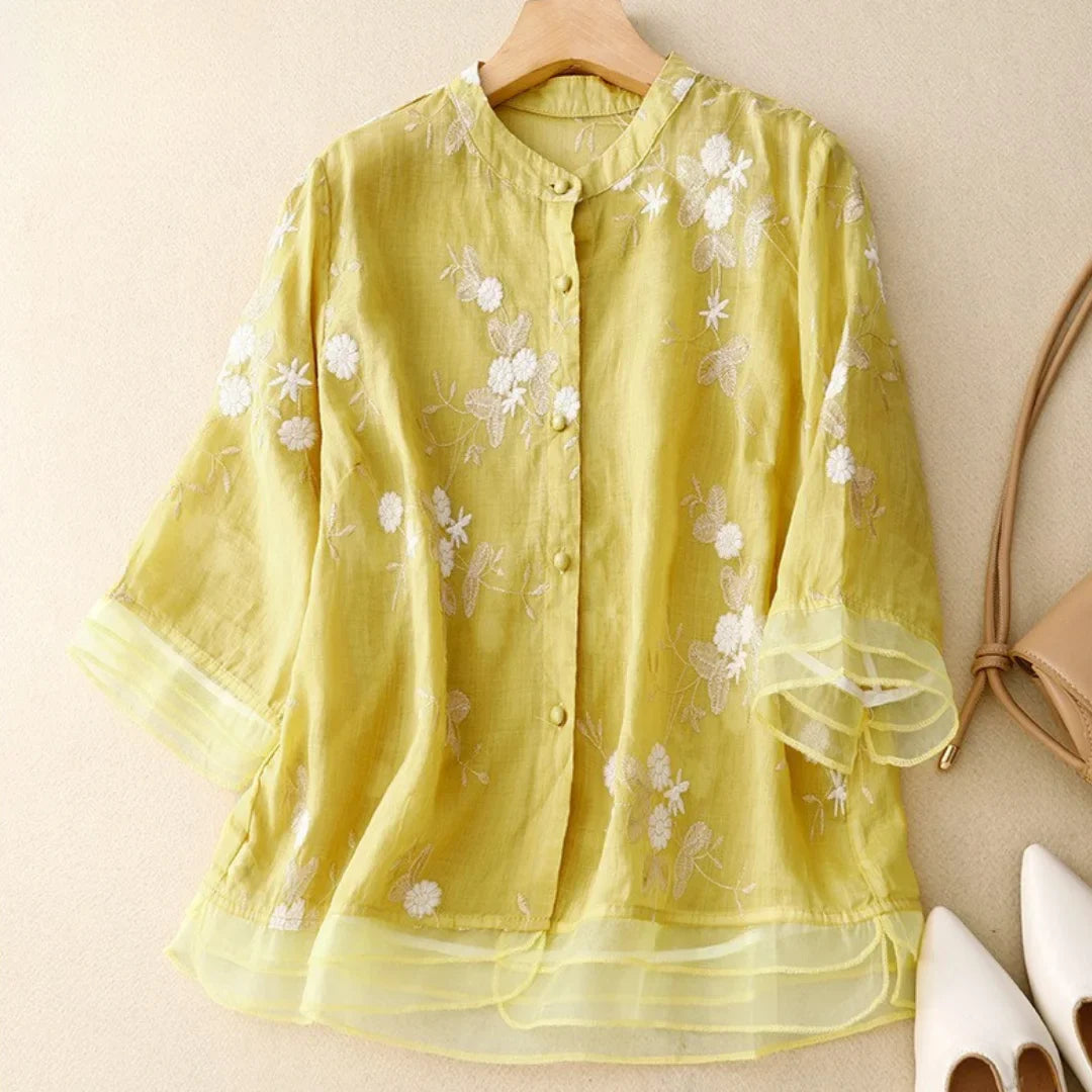Irena | Elegant Comfort Blouse