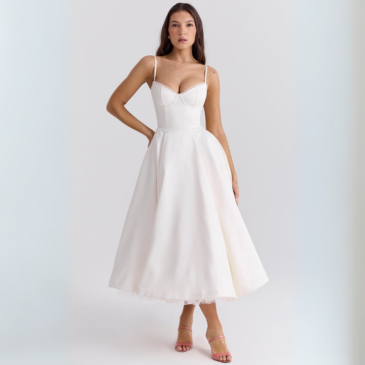 Clarisse | Flattering Midi Dress