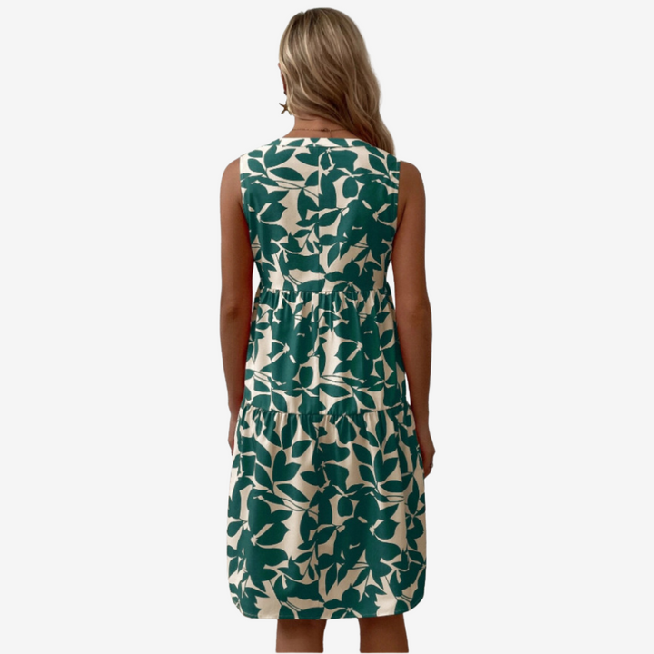 Melora | Floral Midi Dress