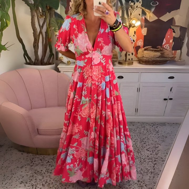 Michelle | Flattering Floral Maxi