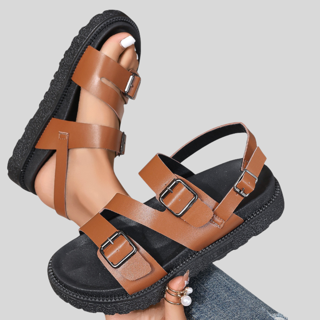Cherry | Comfort Leather Sandals