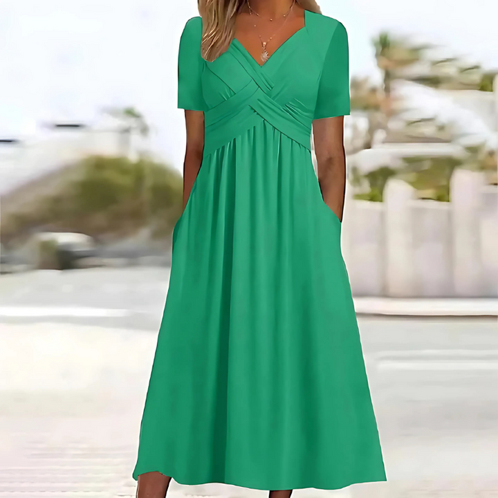 Athena | Flattering Comfor Dress