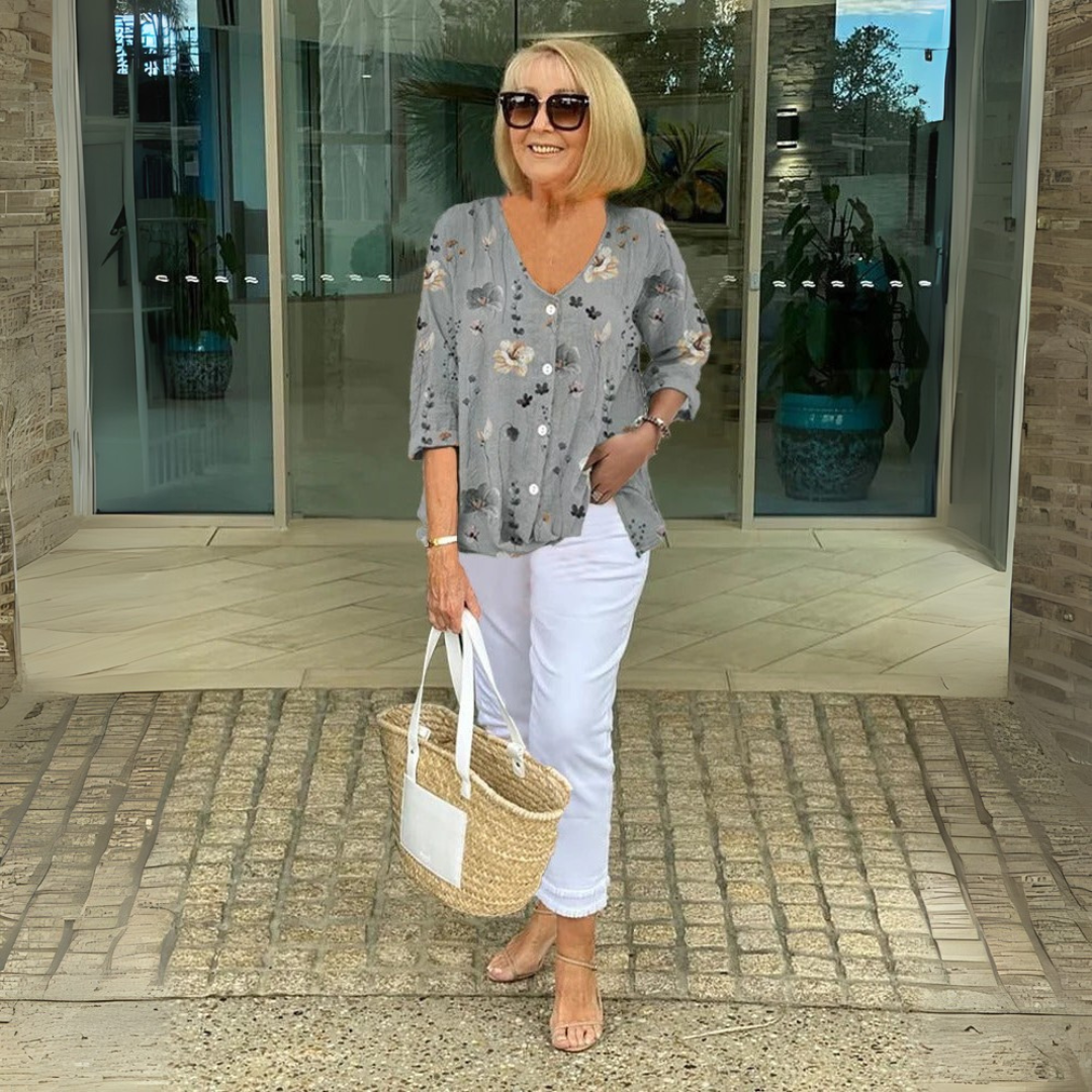Maree | Everyday Floral Blouse