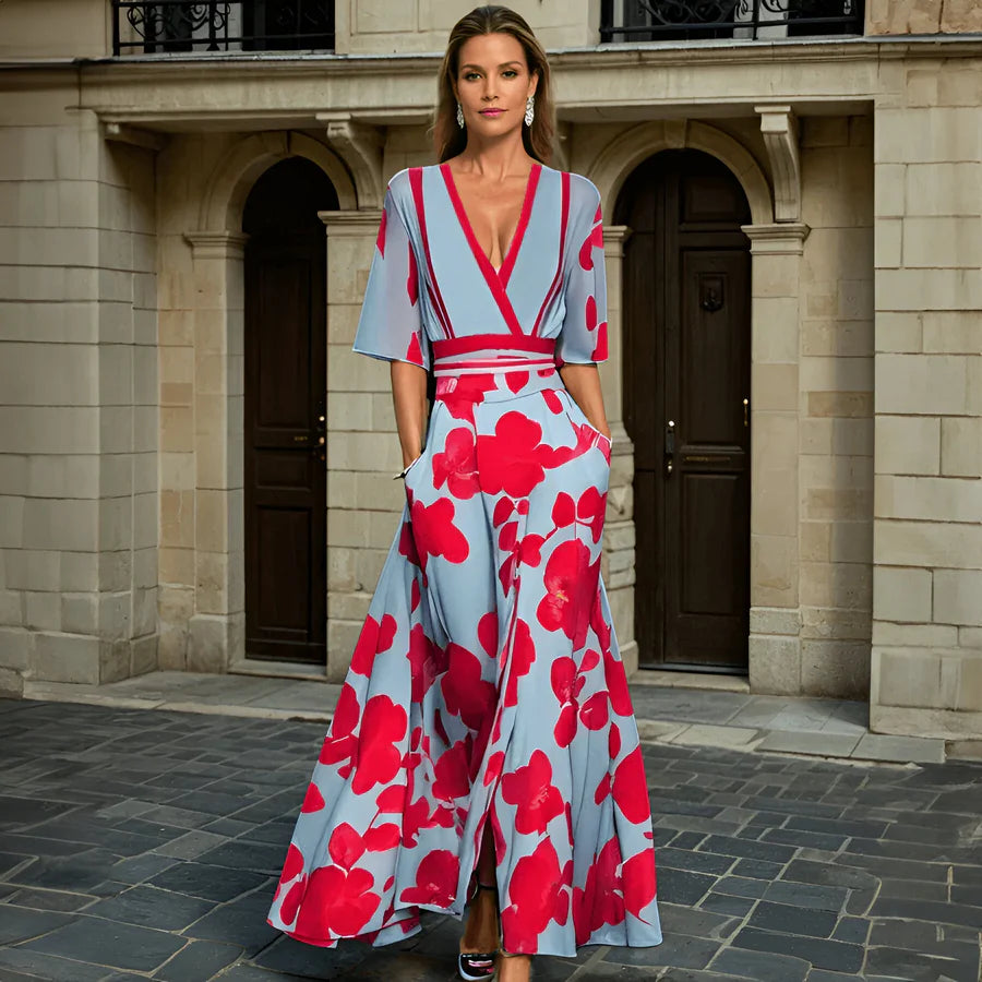 Lilly | Elegant Floral Maxi