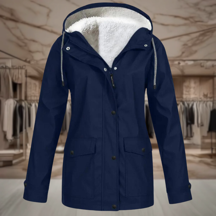 Women’s Waterproof Fleece Lined Hooded Jacket | Ariel