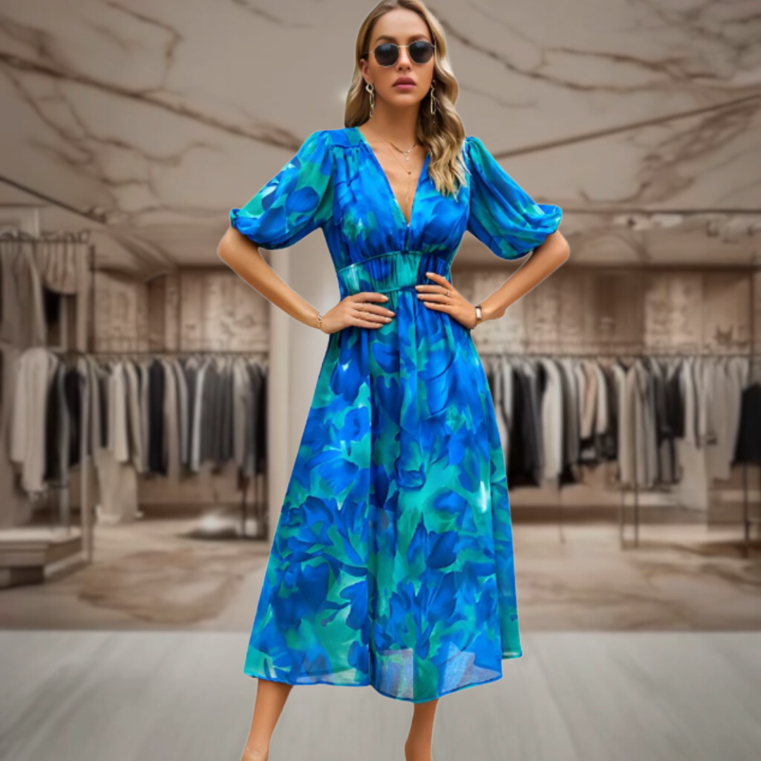 Juliana | Elegant Floral Dress