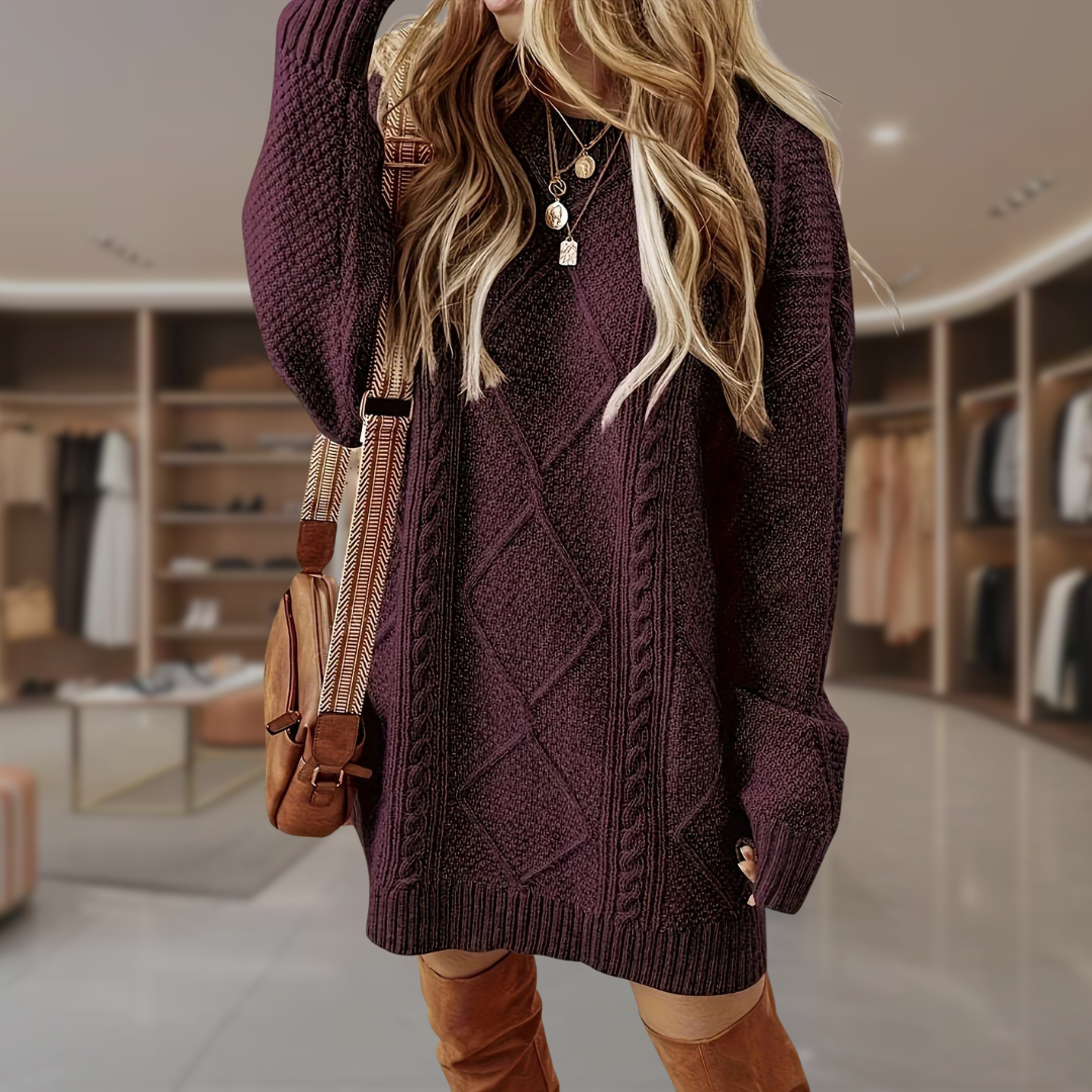 Ciara | Oversized Knit Dress