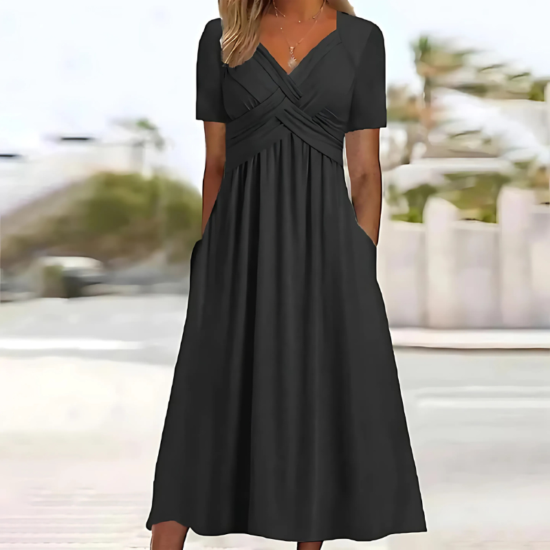 Athena | Flattering Comfor Dress