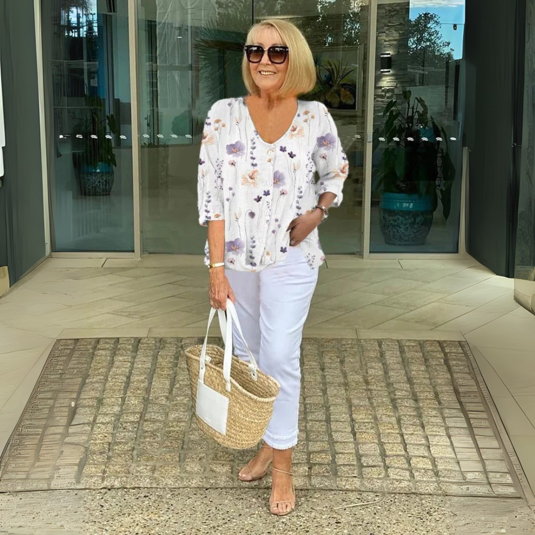 Maree | Everyday Floral Blouse