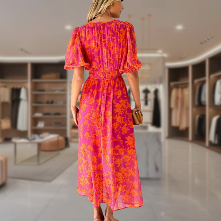 Catie | Elegant Floral Dress