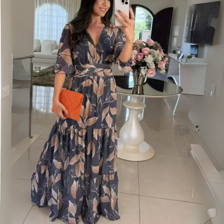 Amelise | Flattering Wrap Maxi