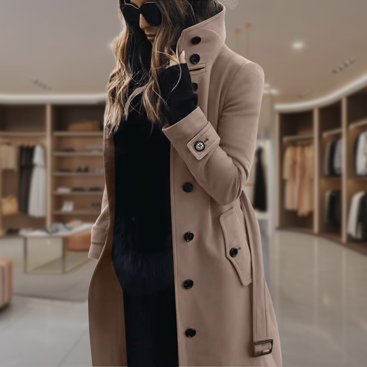 Women’s Elegant Long Trench Coat | Laurel