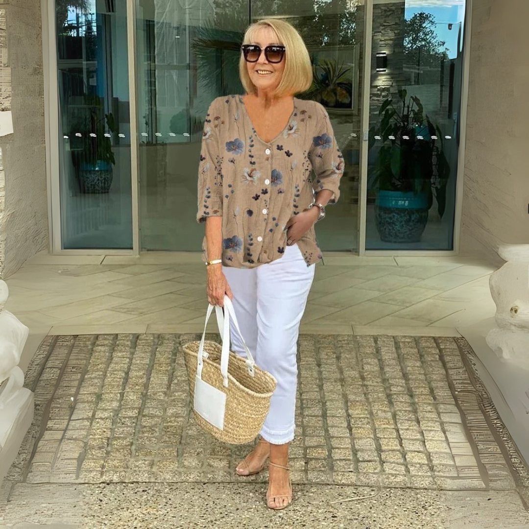 Maree | Everyday Floral Blouse