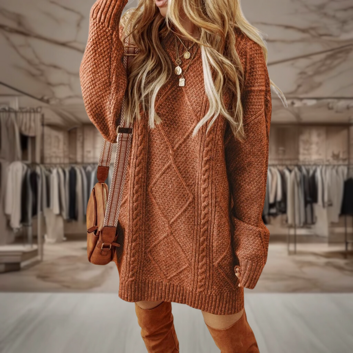 Ciara | Oversized Knit Dress