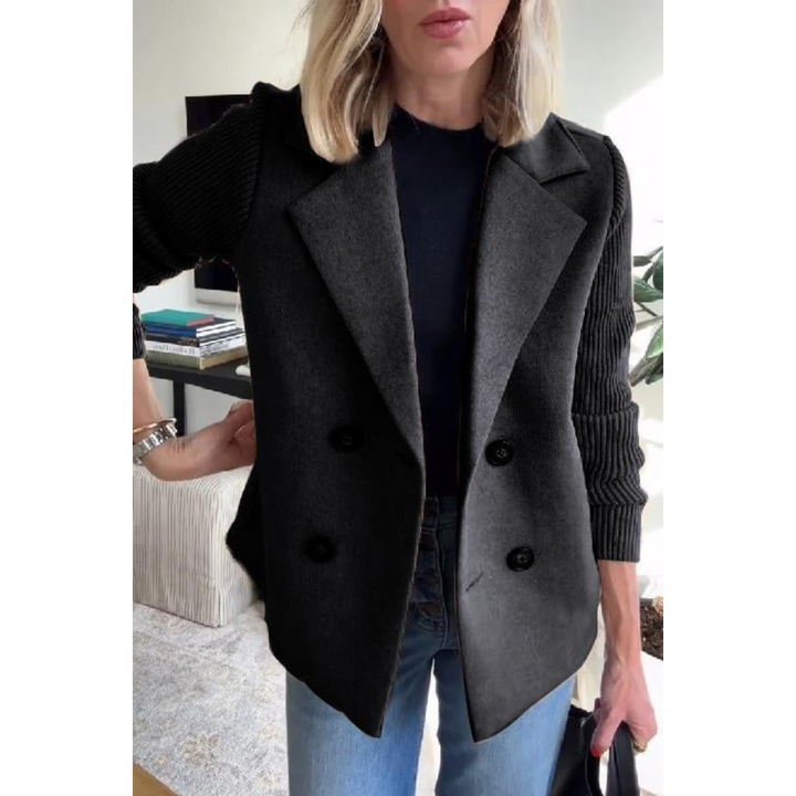 Lena | Luxe Ribbed Blazer