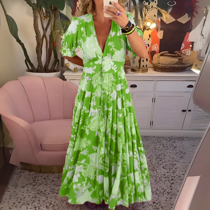 Michelle | Flattering Floral Maxi