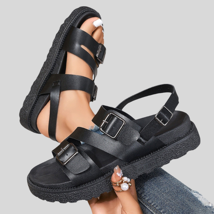Cherry | Comfort Leather Sandals