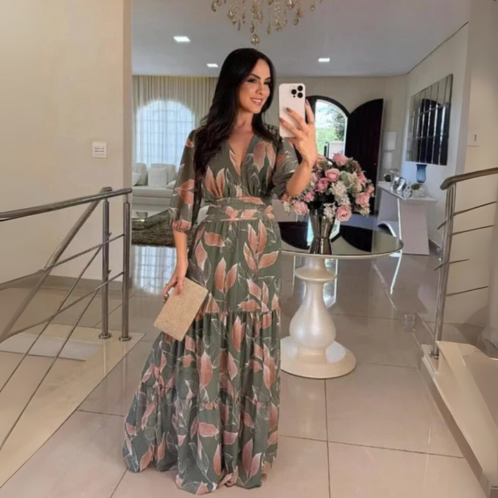 Amelise | Flattering Wrap Maxi