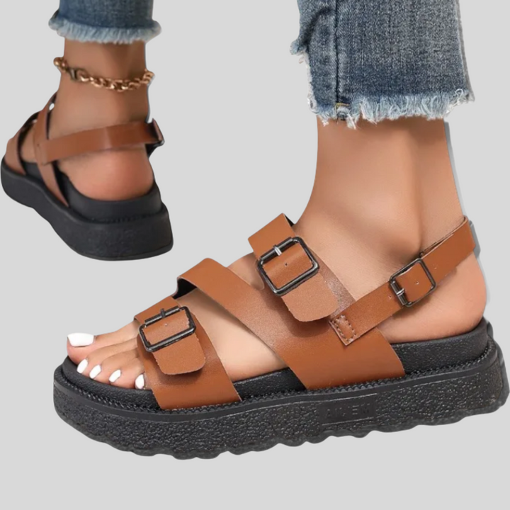 Cherry | Comfort Leather Sandals