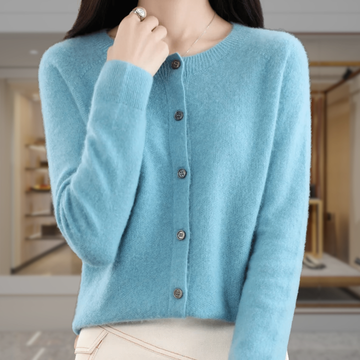 Women’s Wool Button Up Cardigan | Marisa