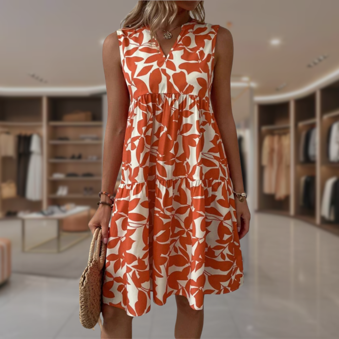 Elvie | Flattering Floral Dress