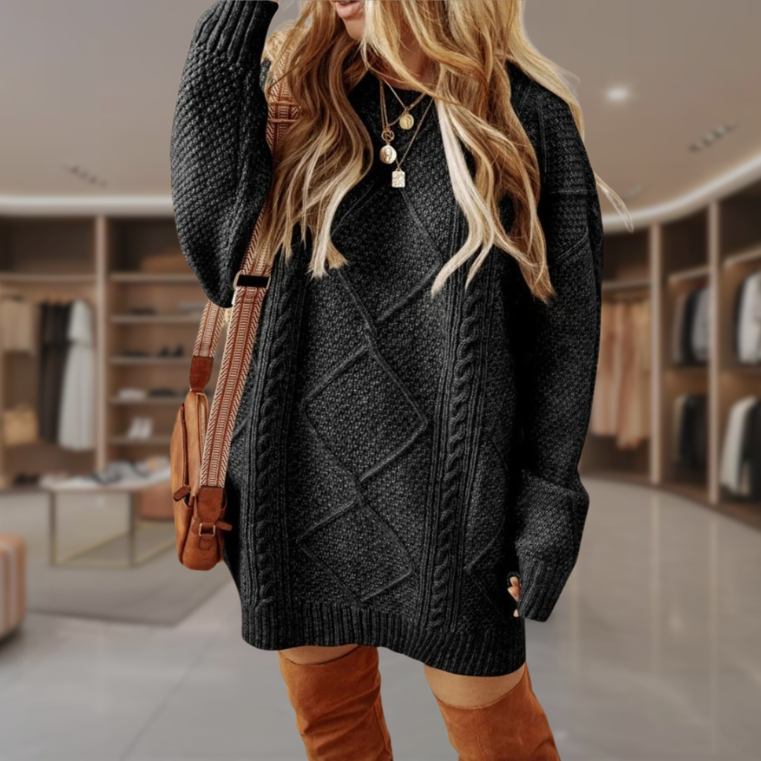 Ciara | Oversized Knit Dress