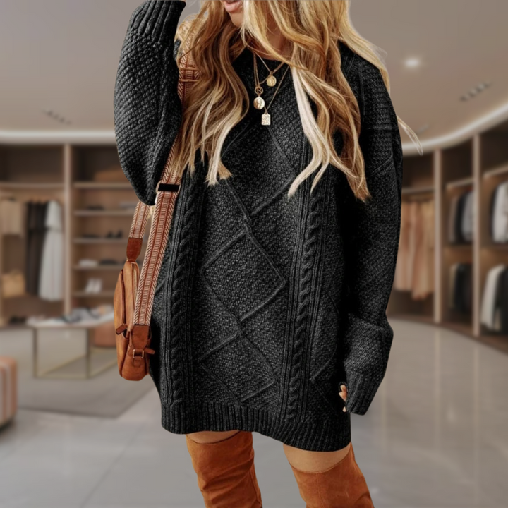 Ciara | Oversized Knit Dress