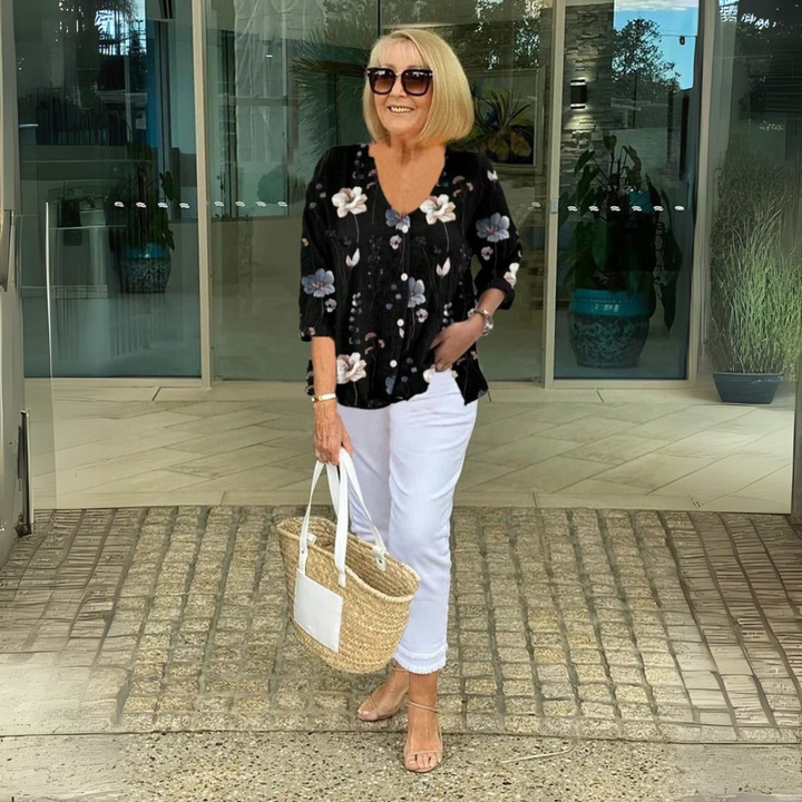 Veda | Flattering Comfort Blouse