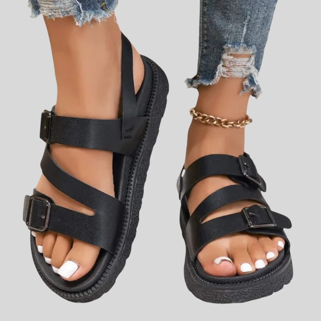 Cherry | Comfort Leather Sandals