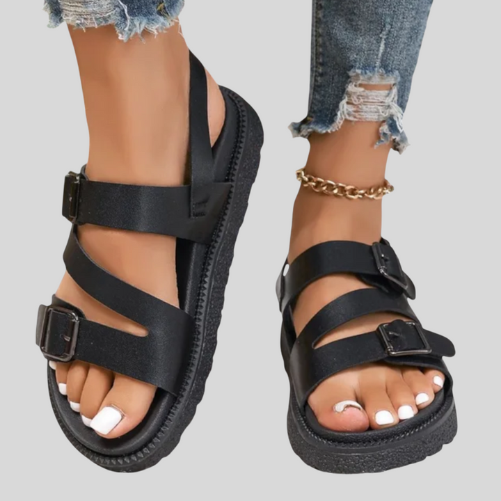 Cherry | Comfort Leather Sandals
