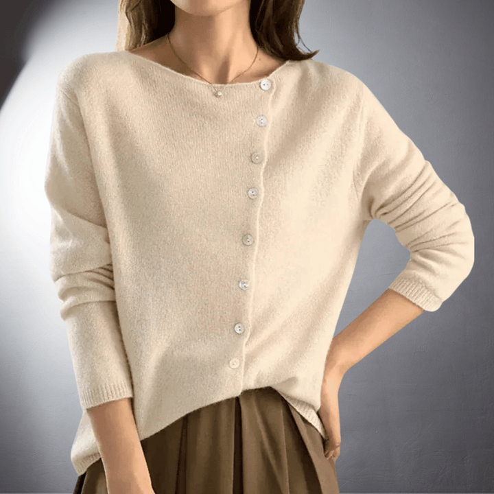 Elara | Chic Button Pullover