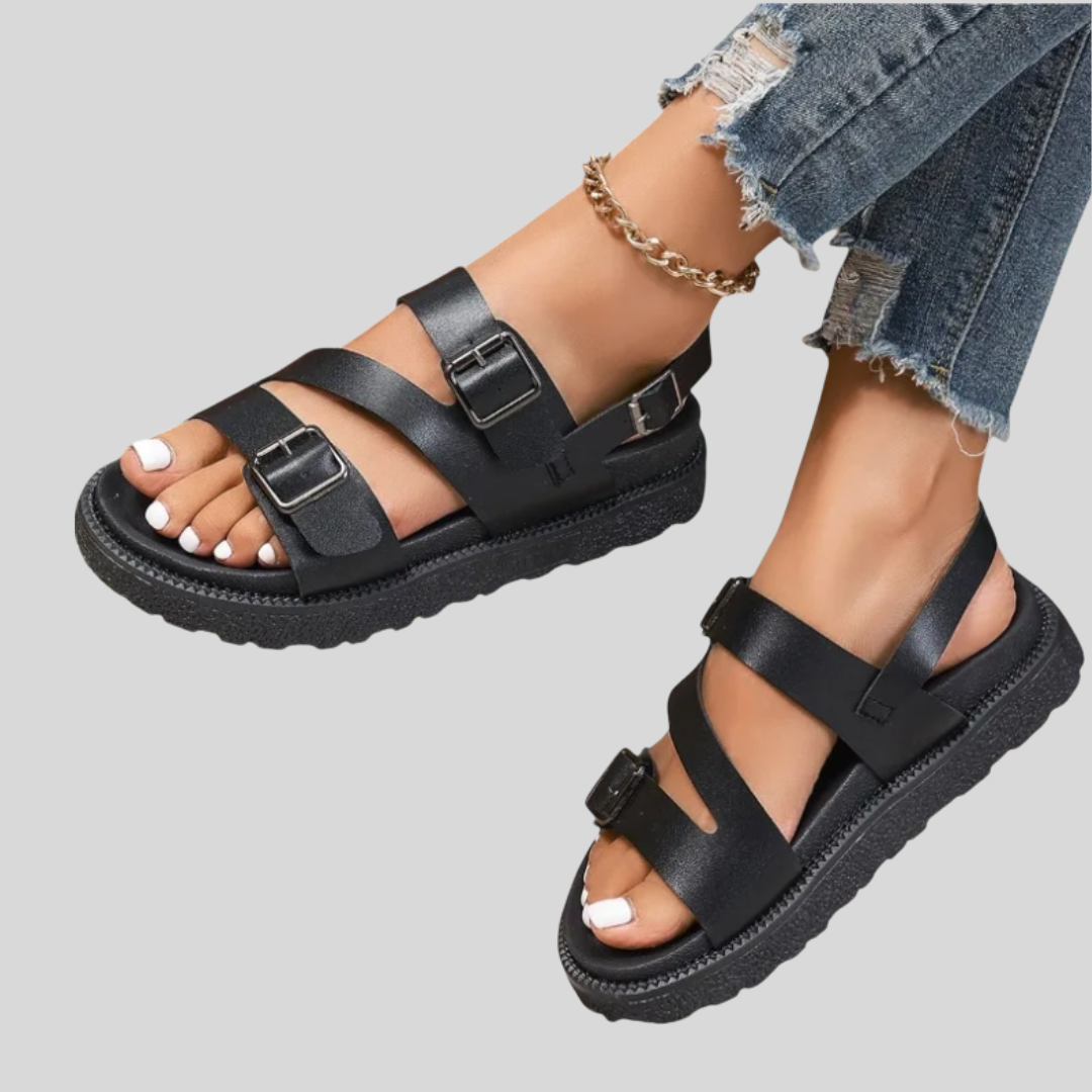 Cherry | Comfort Leather Sandals