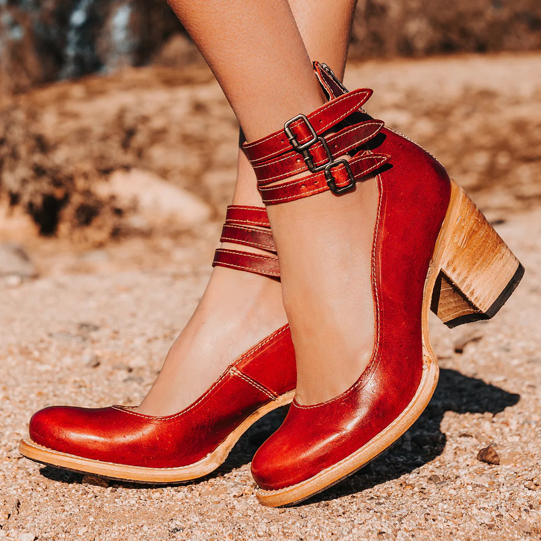 Marlo | Vintage Comfort Heels