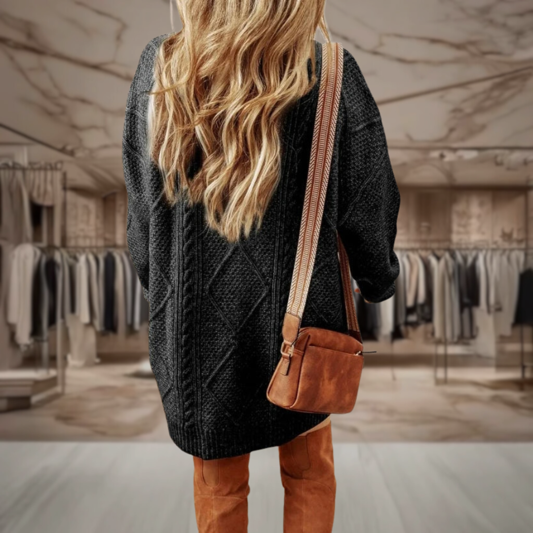 Ciara | Oversized Knit Dress