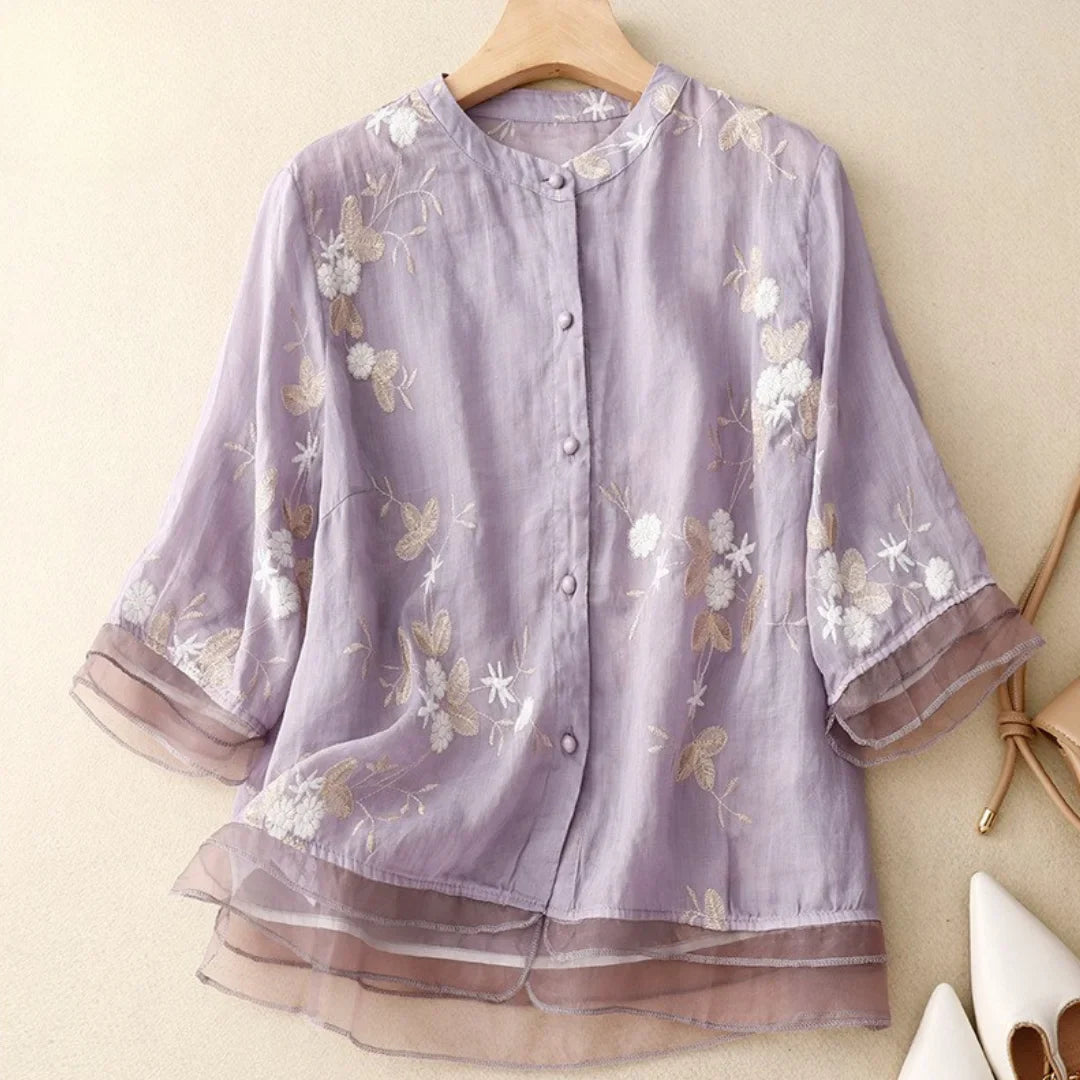 Irena | Elegant Comfort Blouse