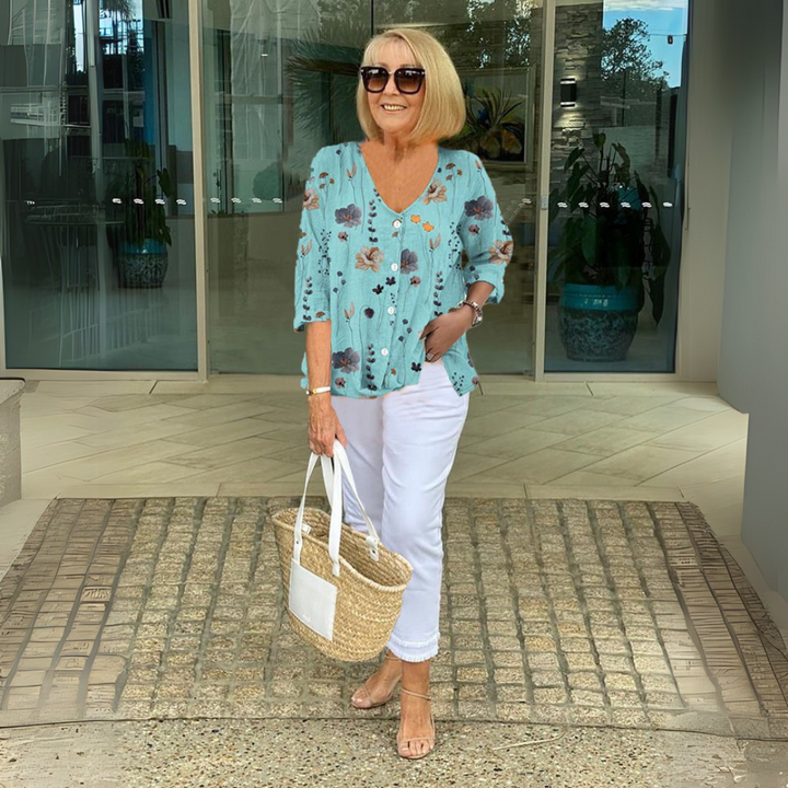 Veda | Flattering Comfort Blouse
