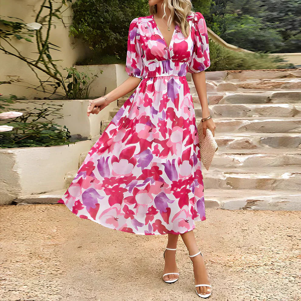 Delina | Flattering Timeless Dress